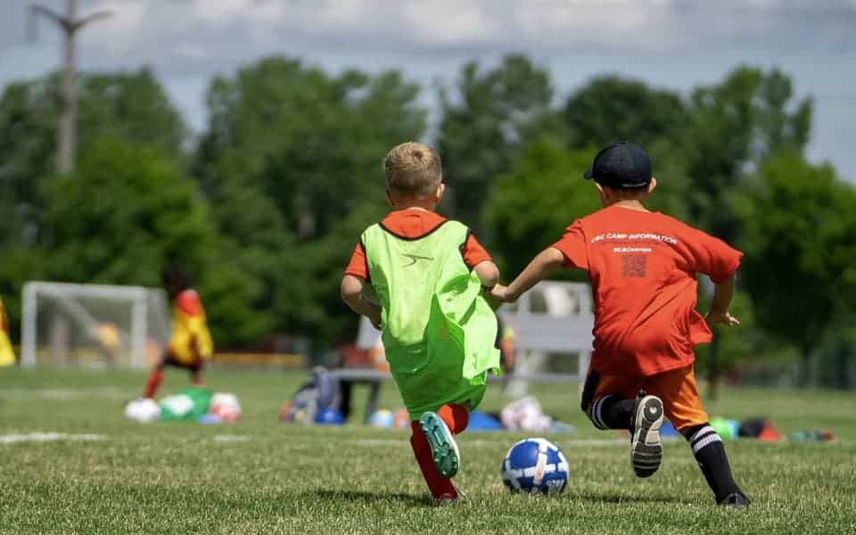equipo de futbol infantil