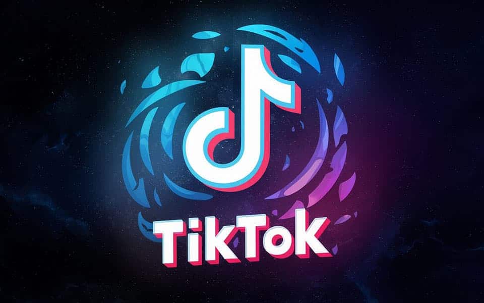 ilustracion logo tiktok