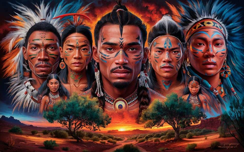 ilustracion miembros tribu