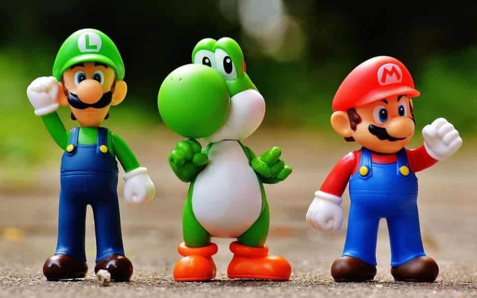 luigi yoshi mario
