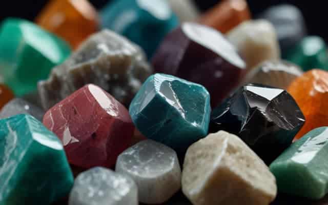 minerales de colores
