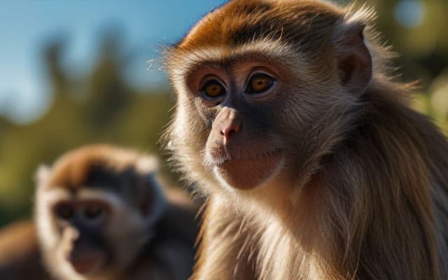 mono macaco joven
