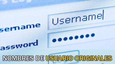 Nombres de Usuario Originales