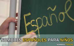 nombres españoles para niños