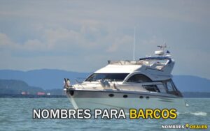 Nombres para Barcos