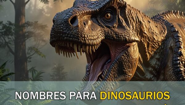 nombres para dinosaurios
