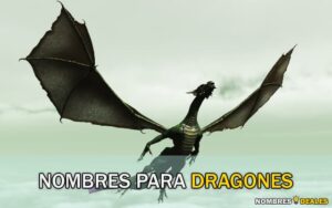 Nombres para Dragones