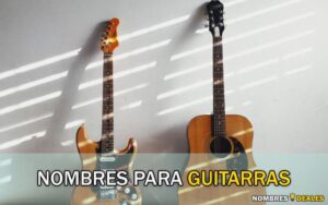 Nombres para Guitarras