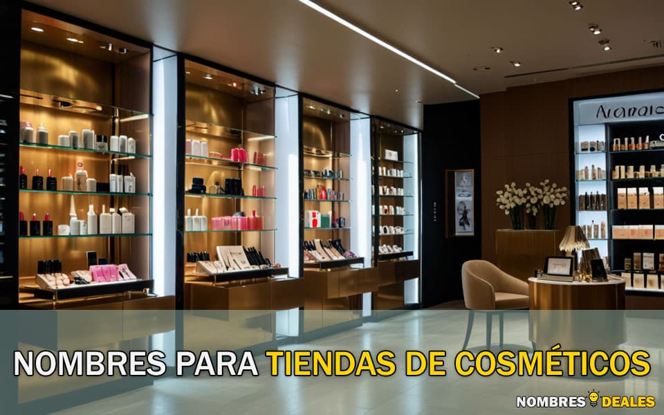 nombres para tiendas de cosméticos