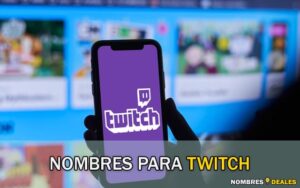 Nombres para Twitch
